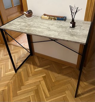Mesa escritorio plegable 74 x 45 x 90