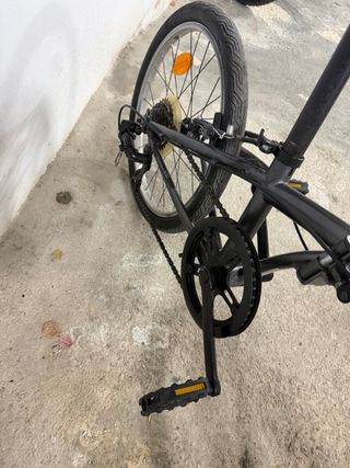 Bicicleta plegable BTWIN 6 velocidades