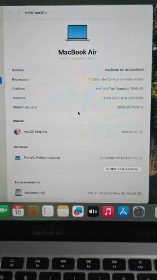 Apple MacBook Air A2179 - 2020