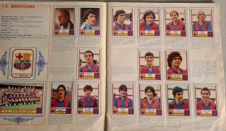 Album cromos Figurine Panini Futbol 83.