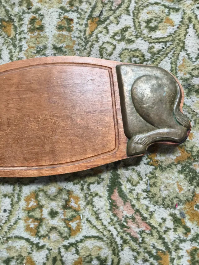 Tavole in legno per carne e pesce vintage