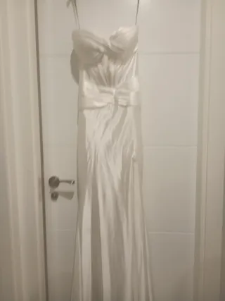 Vestido de Novia Blanco Talla S