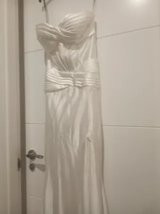 Vestido de Novia Blanco Talla S