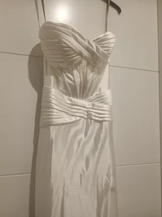 Vestido de Novia Blanco Talla S