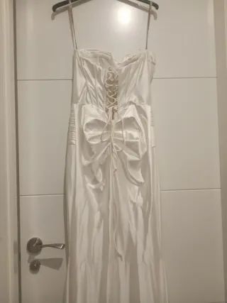 Vestido de Novia Blanco Talla S
