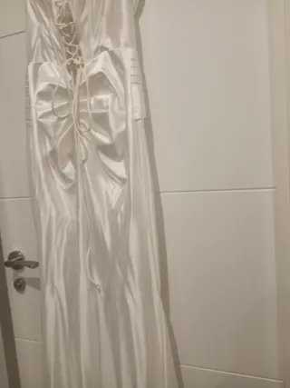 Vestido de Novia Blanco Talla S