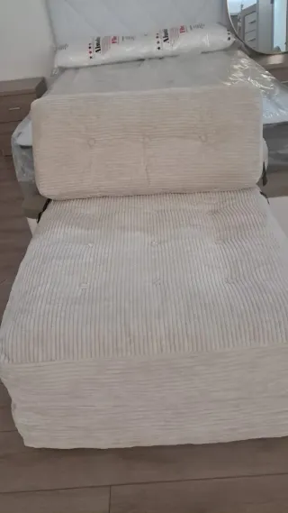 Sofá cama puck beige