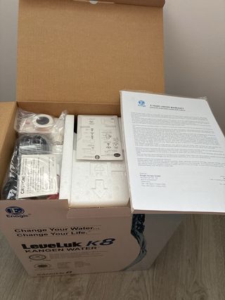 Agua Kangen Leveluk K8 (sin uso)