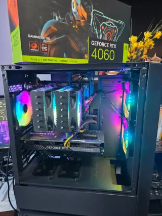 Gaming Ryzen 7-8700 RTX 3060ti 16GB Ddr5 SSD