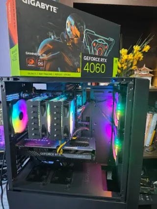 Gaming Ryzen 7-8700 RTX 3060ti 16GB Ddr5 SSD