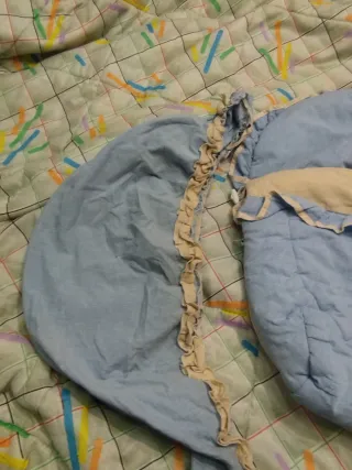 Bolso de tela a cuadros Ellesse