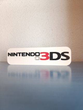 Letrero Nintendo 3DS