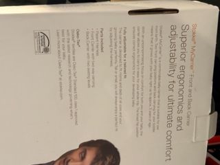 Mochila Portabebés Stokke MyCarrier Deep Blue