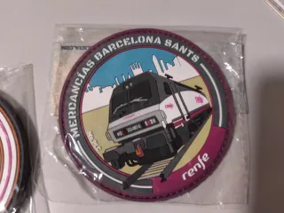 Parche Renfe Mercancías Barcelona Sants
