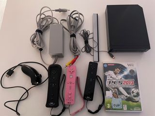 Nintendo Wii negra