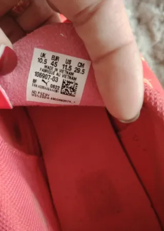 Scarpa calcetto puma n45