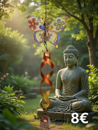 Móvil de Viento Mariposa