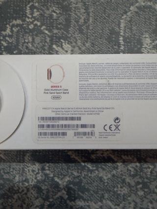 Apple Watch Series 5 40mm GPS + Cellular Oro