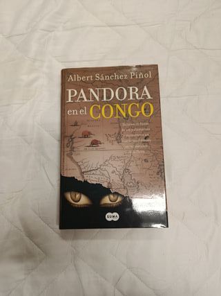 Novela "Pandora en el Congo" (tapa dura)