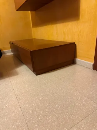 Mueble cajonera de madera