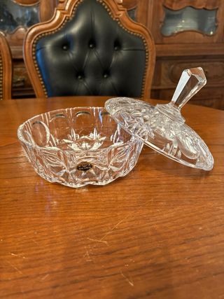 Bombonera Cristal Tallado Beyer
