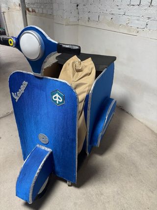 Disfraz Vespa Carnaval Talla Única