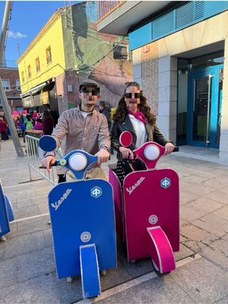 Disfraz Vespa Carnaval Talla Única