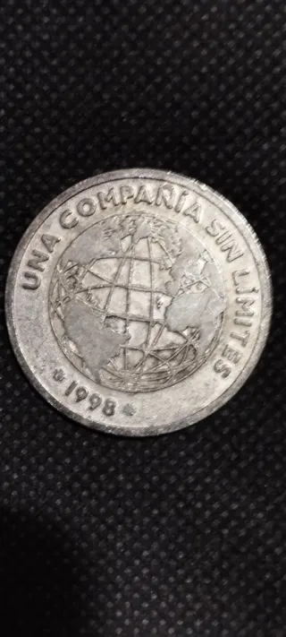 Moneda Conmemorativa de Telefónica.