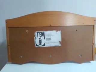 Estantería/Percha Madera Flores