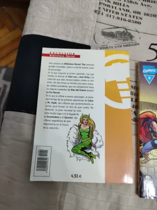 Dos comics de El poderoso Thor