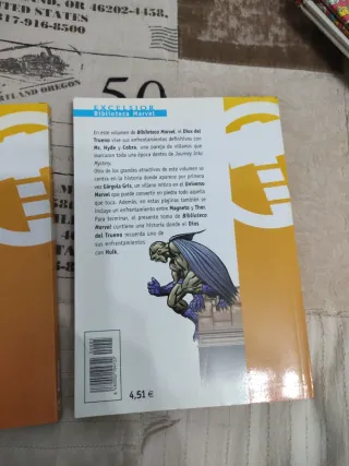 Dos comics de El poderoso Thor