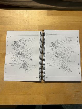 Manual Honda CR 250 1986-1991