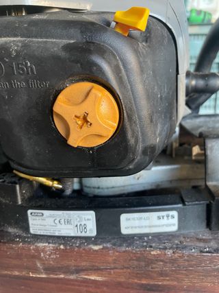 Maquina cortasetos a gasolina,marca alpina,