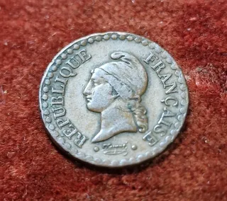 Moneta 1 centesimo 1848 Francia