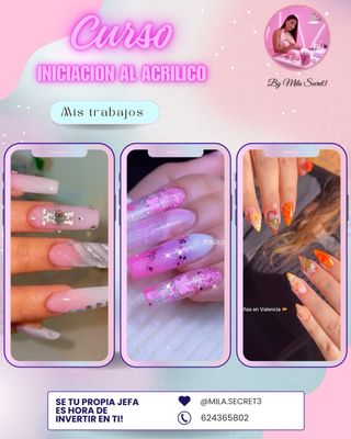 Curso uñas acrílicas