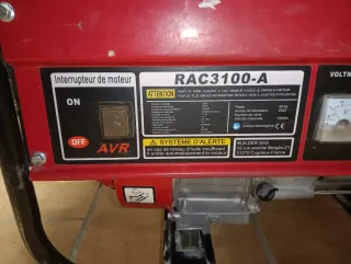 Generador de corriente 220V