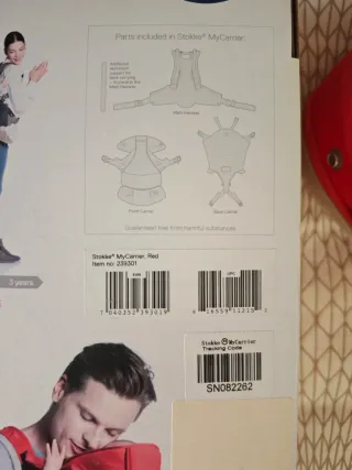 Mochila Portabebés Stokke MyCarrier 3 en 1