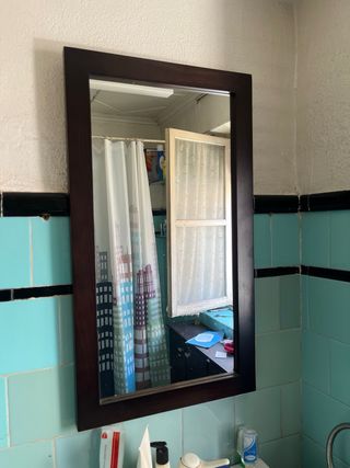 Muebles de baño en madera de wengue