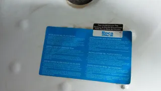 Plato de ducha de porcelana ROCA