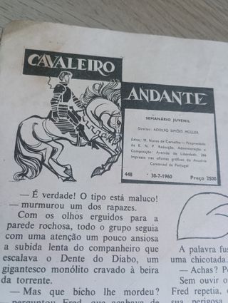 Revista Cavaleiro Andante - ScBraga 1960