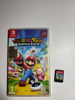 Mario Rabbits Kingdon Battle juego Nintendo Switch