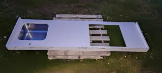 Encimera de cocina de silestone