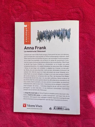 ANNA FRANK. MEMORIA DE L'HOLOCAUST (CUCANYA)