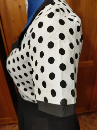 Abito stile anni 60 gonna a ruota