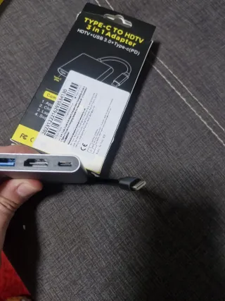 Adaptador c a hdtv 3 en 1