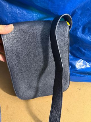Bolso Elda Moro Realista Azul y Amarillo
