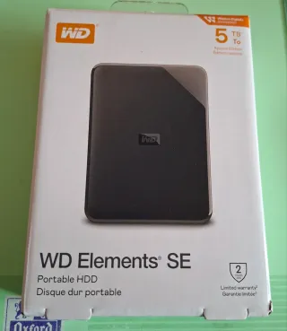 Disco Duro Portátil WD 5TB Elements SE