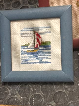 Set di quadrucci richiamati all’uncineto