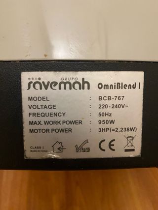 Batidora profesional Savemah