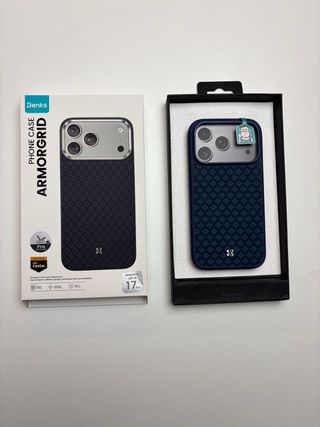 Funda para Iphone 17 Pro Benks ArmorGrid Azul